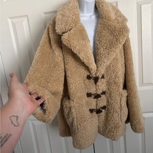 Doll Kill Current Mood TEddy Coat